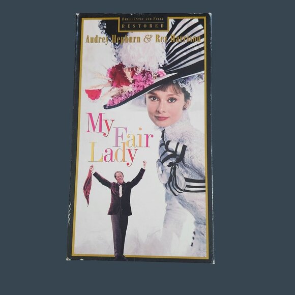 My Fair Lady VHS 30th Anniversary Edition Restored Musical - Picture 1 of 3